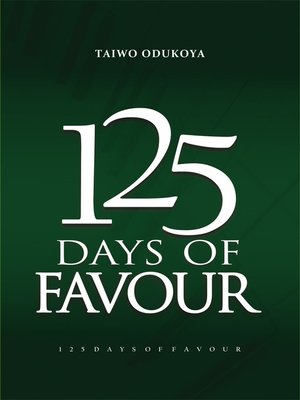 cover image of 125 Days of Favour